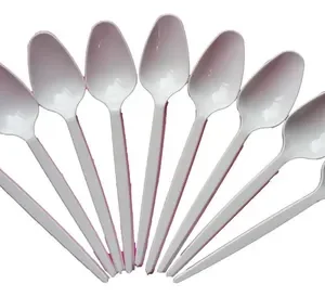 CUCHARITAS BLANCAS x 50u