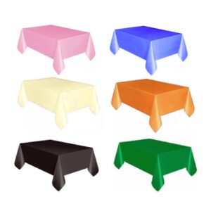 MANTEL PLASTICO LISO COLORES VARIOS
