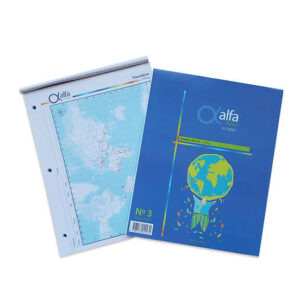 BLOCK MAPAS TRIUNFANTE/ALFA/MC N°3 x 40u