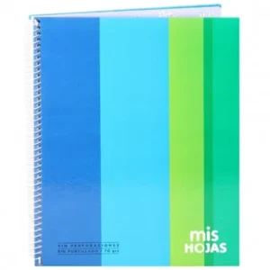 CUADERNO MIS HOJAS TAPA DURA x 60h