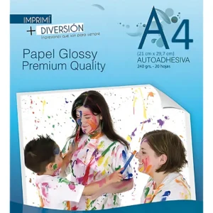 PAPEL FOTOGRAFICO ADHESIVO SCP 135g x 20u
