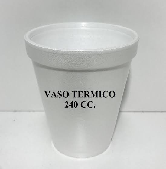 VASO TERMICO 240cc x 25u