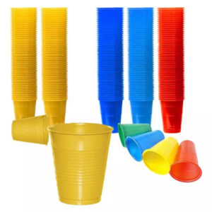 VASO DESCARTABLE COLOR x 180cc