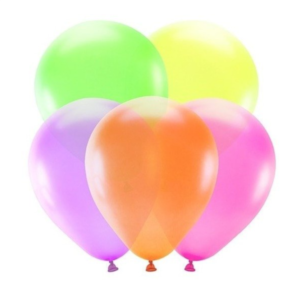 GLOBO FLUO GLOBOLANDIA SURTIDO x 50u