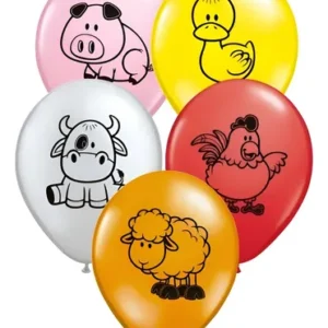 GLOBOS LATEX PERSONAJES 9" x 15u