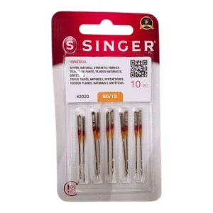 AGUJAS SINGER PAQUETE CERRADO x 10u