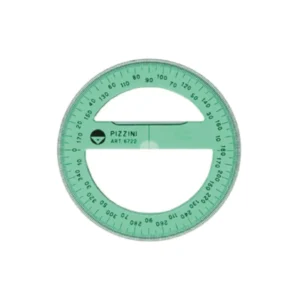 TRANSPORTADOR PIZZINI 360° VERDE