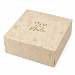 CAJA BOX ESTAMPADO FELIZ DIA DE LA MADRE